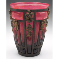 Daum art nouveau vase