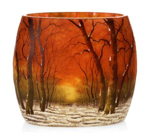 Daum art nouveau vase